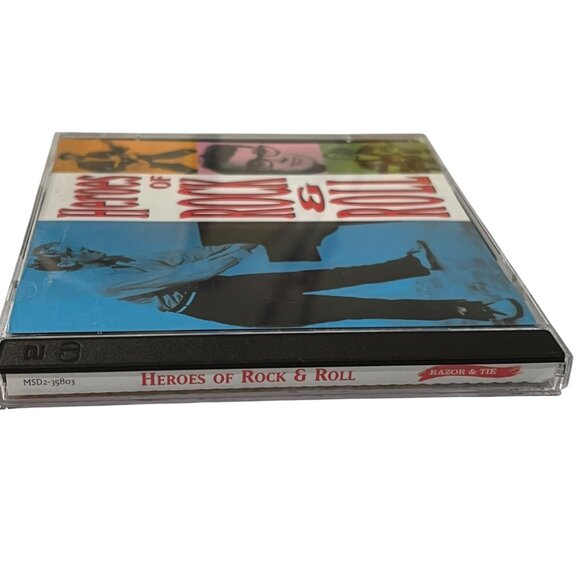 Heroes Of Rock & Roll Double CD Set Razor & Tie MCA Music Collection - Picture 2 of 5